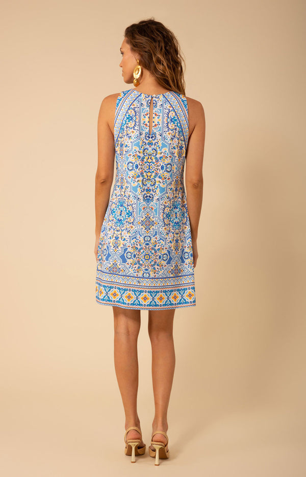 Finley Jersey Dress, color_blue