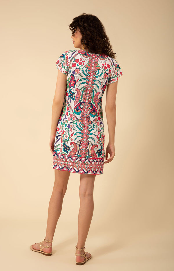 Kimberly Jersey Dress, color_ivory
