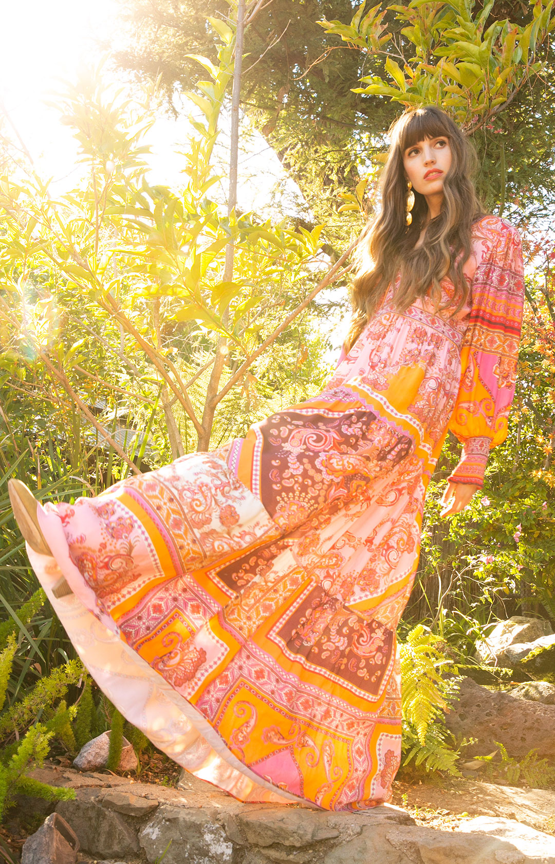 ana maxi dress Anna Maxi Dress Orange / S