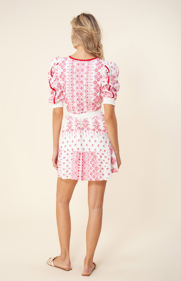 Logan Embroidered Dress, color_pink