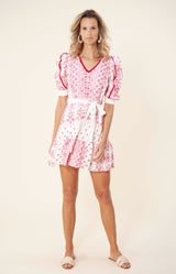 Logan Embroidered Dress, color_pink