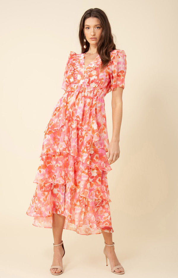 Jaylin Voile Dress, color_pink