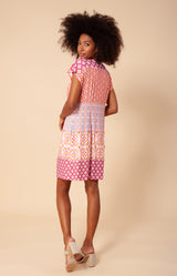 Carenza Jersey Dress *Beaded*, color_pink