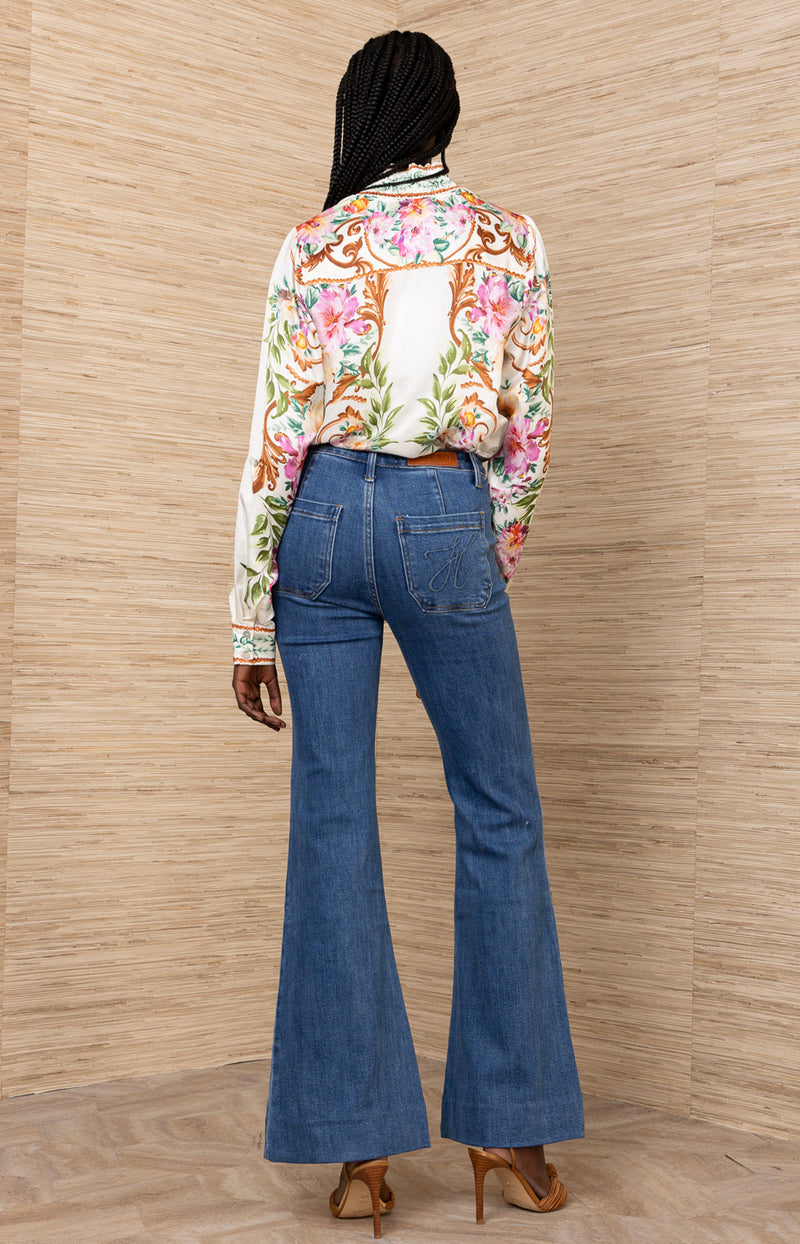 Jenna Patch Pocket Denim