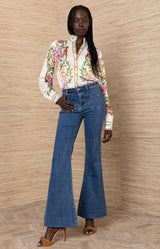 Jenna Patch Pocket Denim