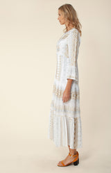 Lole Embroidered Maxi Dress, color_gold