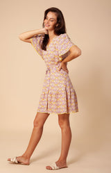 Lulie Linen Dress, color_yellow