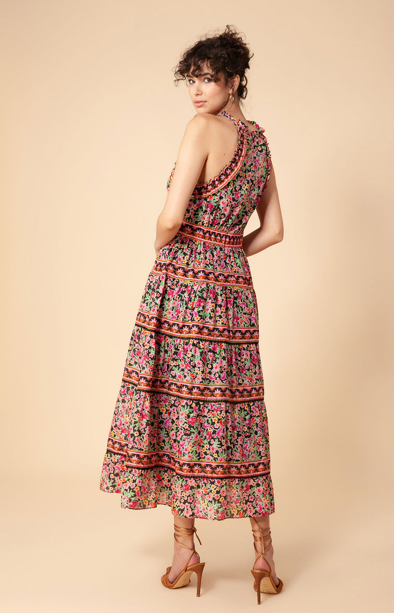 By Anthropologie Ruched Halter Midi Dress  Anthropologie Japan - Women's  Clothing, Accessories & Home
