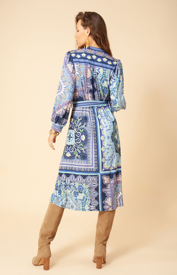 Belina Jersey Midi Dress, color_navy