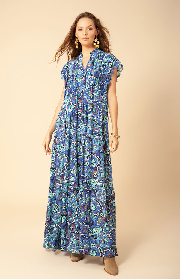 Zuzanna Maxi Dress, color_blue