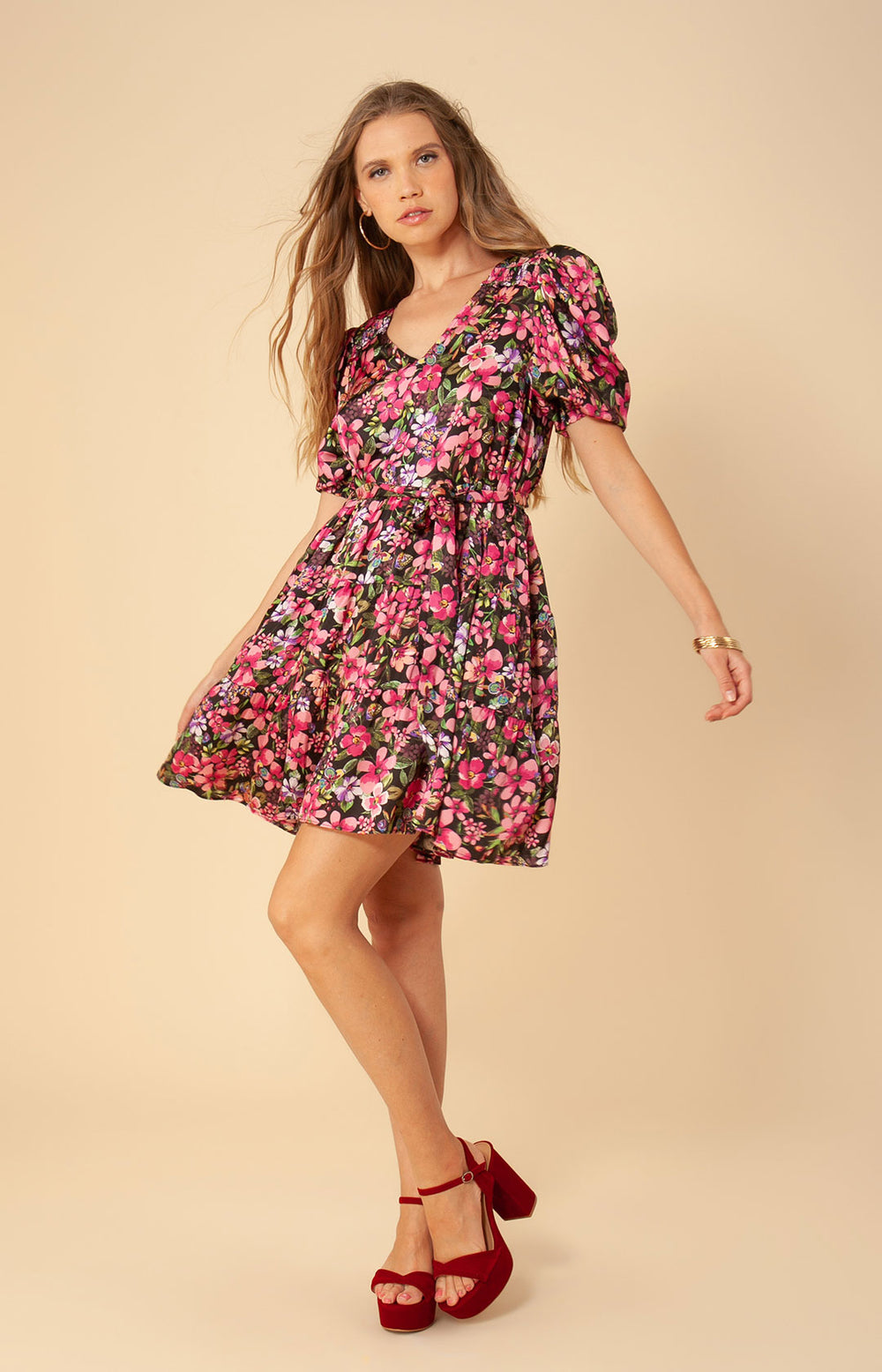 HALE BOB 4YPR654AHBS5MATBLACK 関税送料込 Amora Jersey Dress