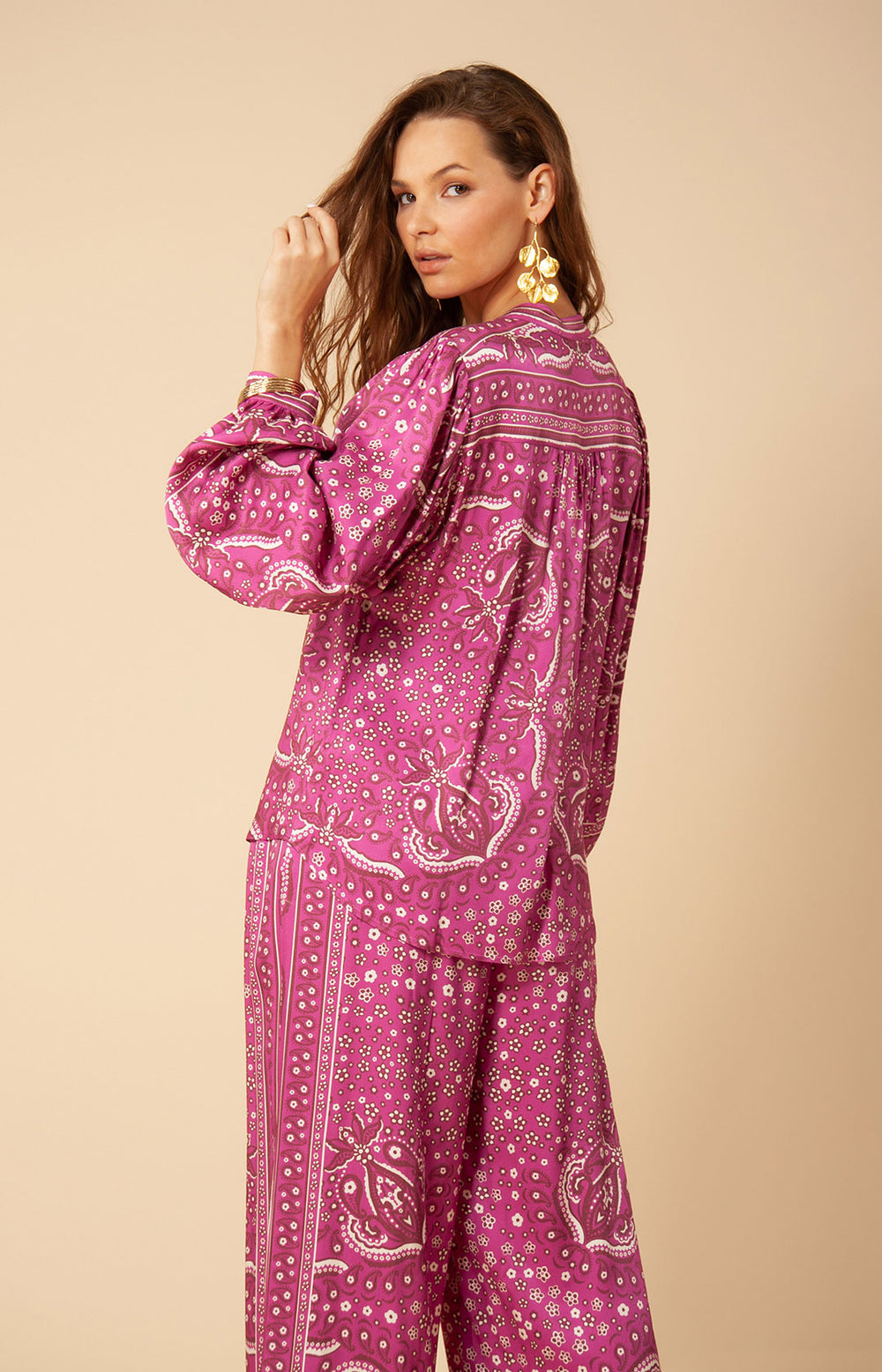 Elizaveta Twill Top