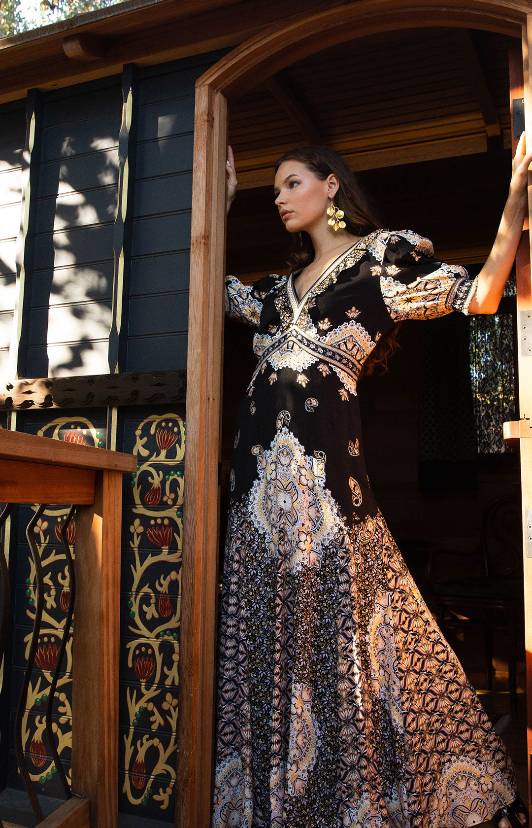 SORAYA WRAP MIDI DRESS main image 1