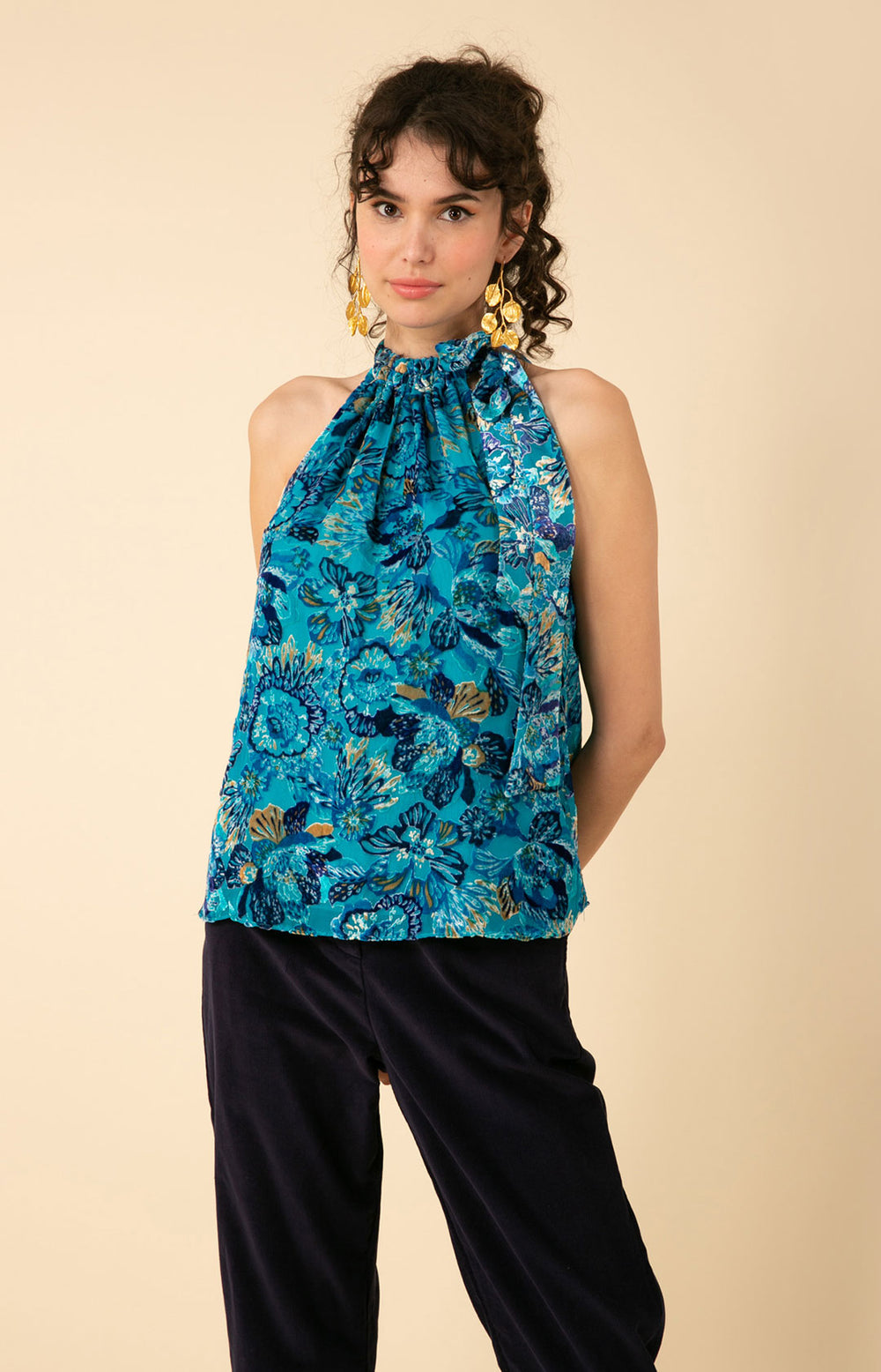 Allegra K Women's Halloween Square Neck Tops Slim Fit Semi