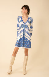 Chloe Jersey Dress, color_blue