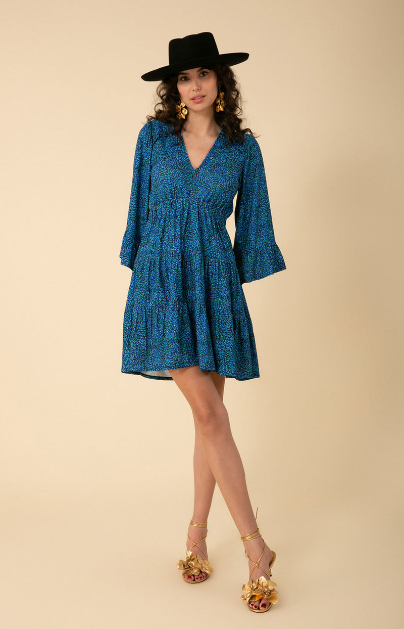 Thea Jersey Dress, color_blue