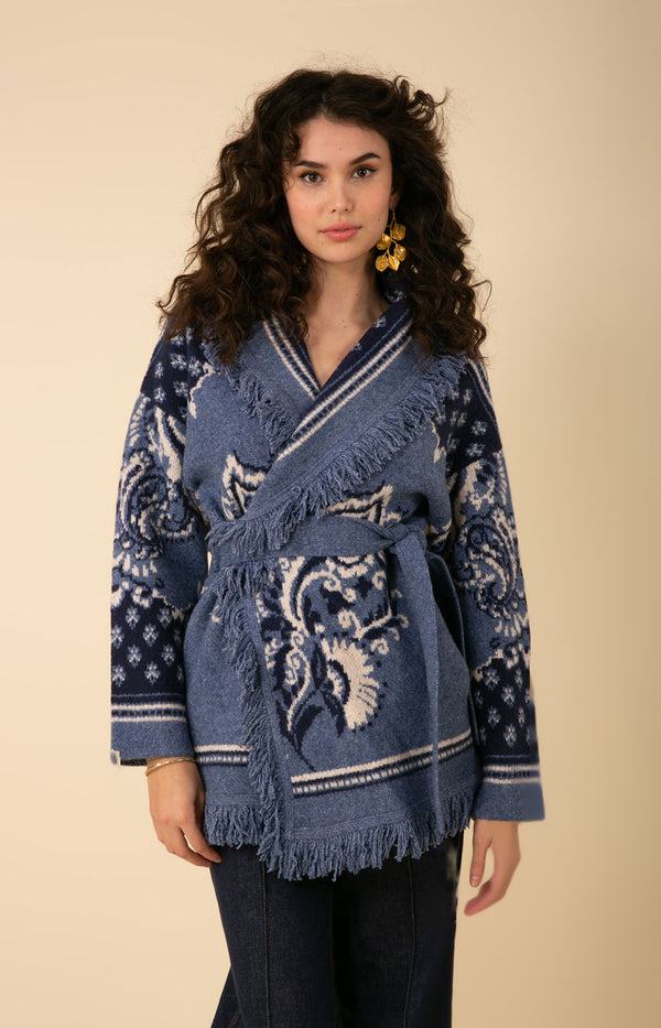 Zelie Wool Blend Wrap Sweater, color_blue
