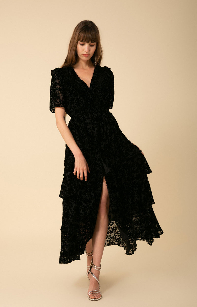Burnout Velvet Warehouse Velvet Wrap Dress Warehouse Women's Burnout Velvet Plunge Neck Flared Sleeve Belted Maxi Dress In Blue Size: 12 Burnout Velvet Warehouse Velvet Wrap Dress Warehouse Women's Burnout Velvet Plunge Neck Flared Sleeve Belted Maxi Dress In Blue Size: 12