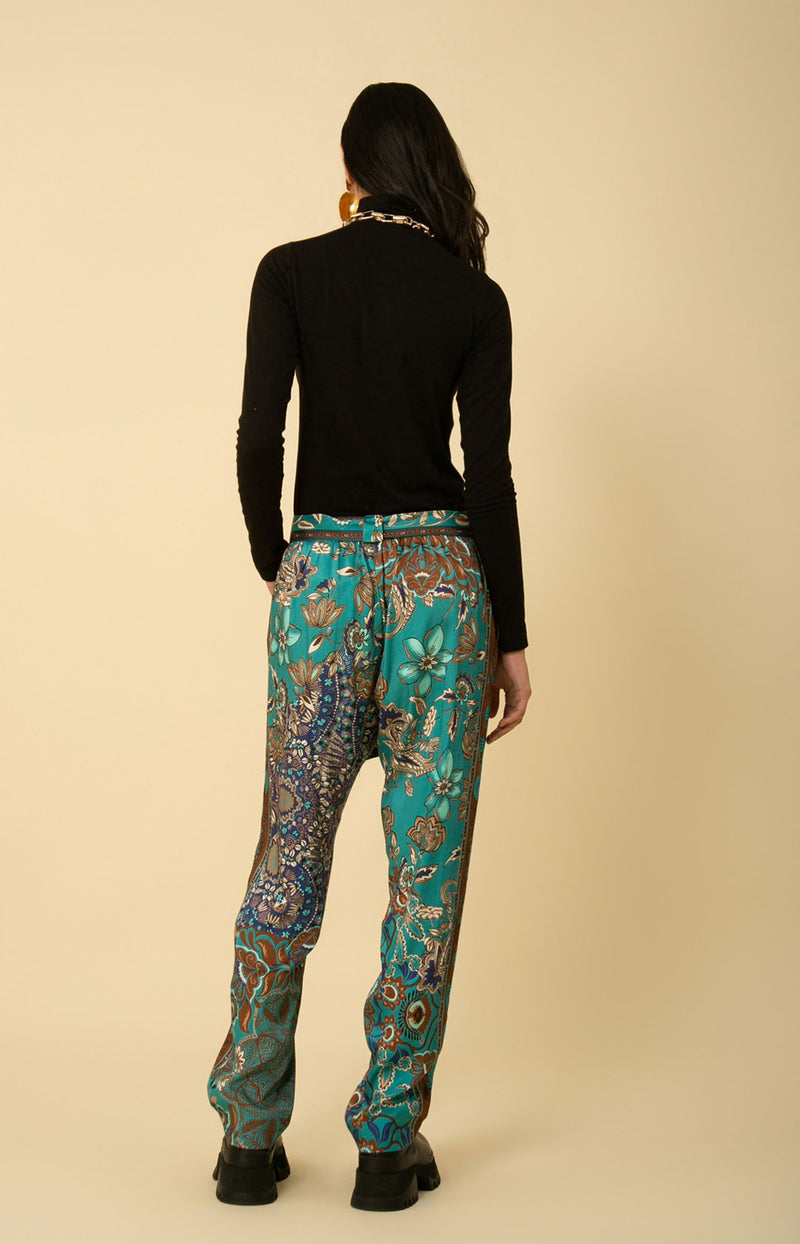 Ivy Twill Pant, color_teal