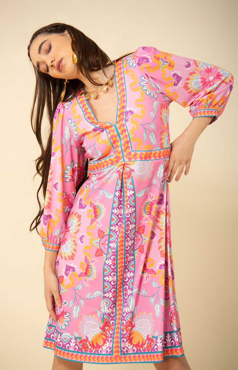 Hale Bob Genesis Jersey Dress - Ivory Hale Bob Genesis Jersey Dress - Ivory