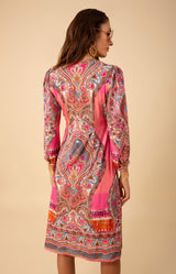 Gabriella Jersey Midi Dress, color_pink
