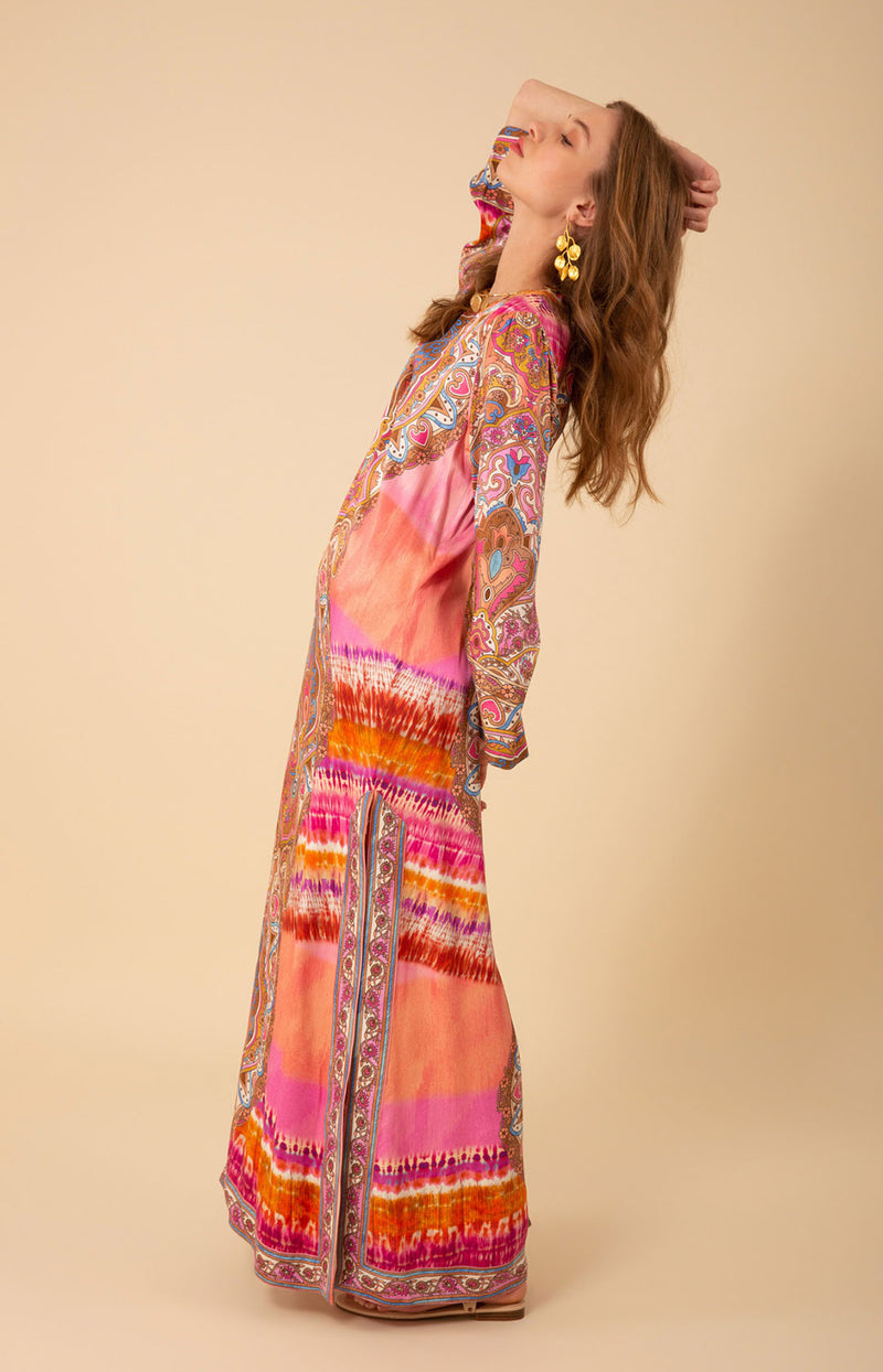 Serenity Maxi Dress, color_pink
