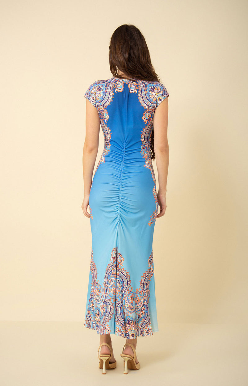 Samantha Midi Jersey Dress, color_blue