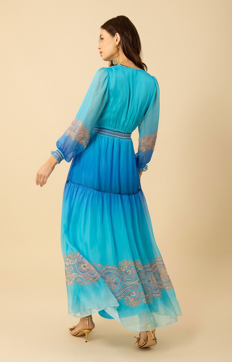 Ayla Chiffon Maxi Dress, color_blue