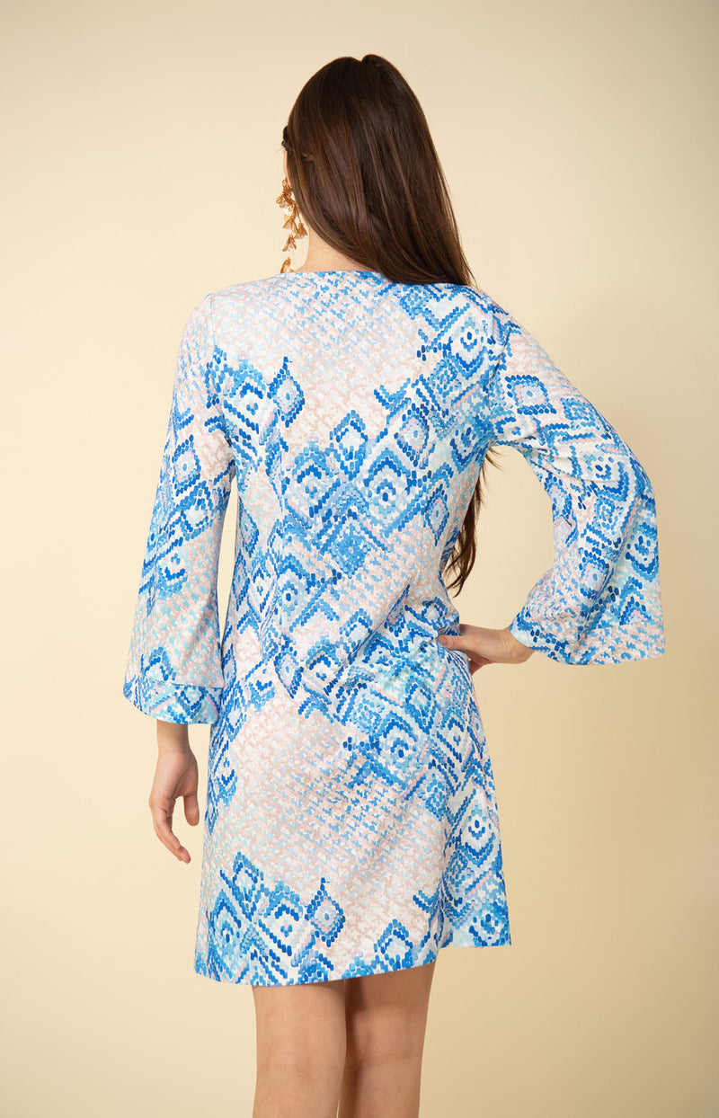 Brielle Jersey Dress, color_blue
