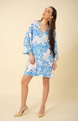 Brielle Jersey Dress, color_blue