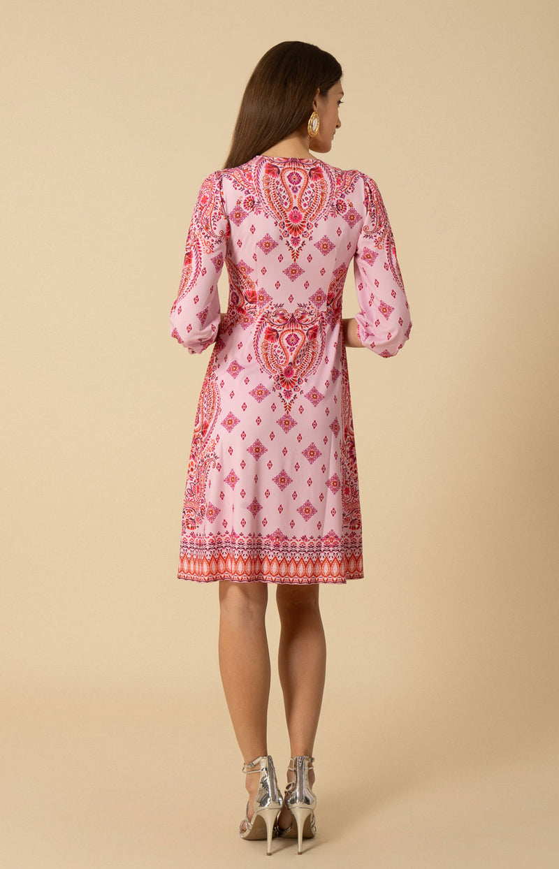Reagan Jersey Dress, color_pink