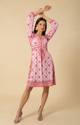 Reagan Jersey Dress, color_pink