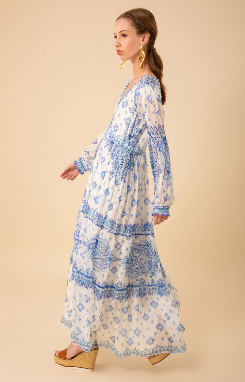 Alaia Maxi Dress, color_blue