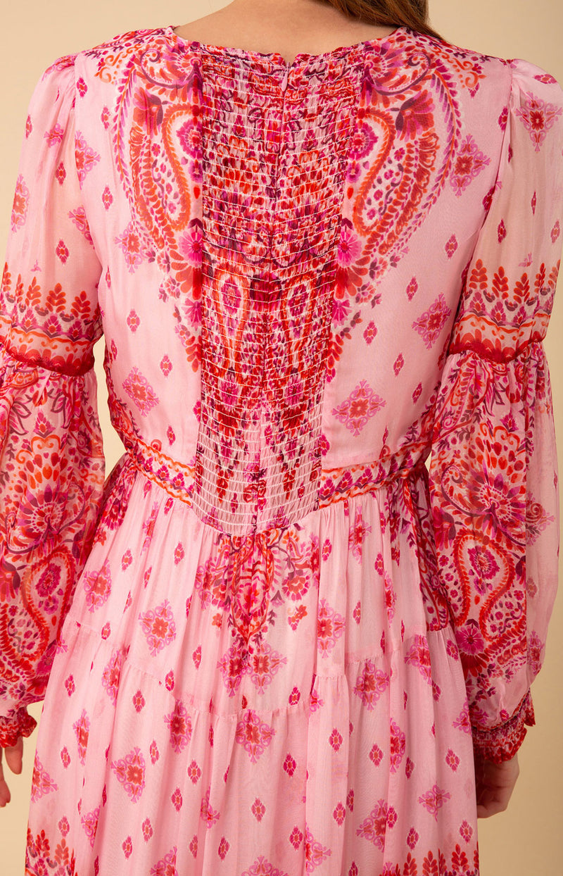 Alaia Maxi Dress, color_pink