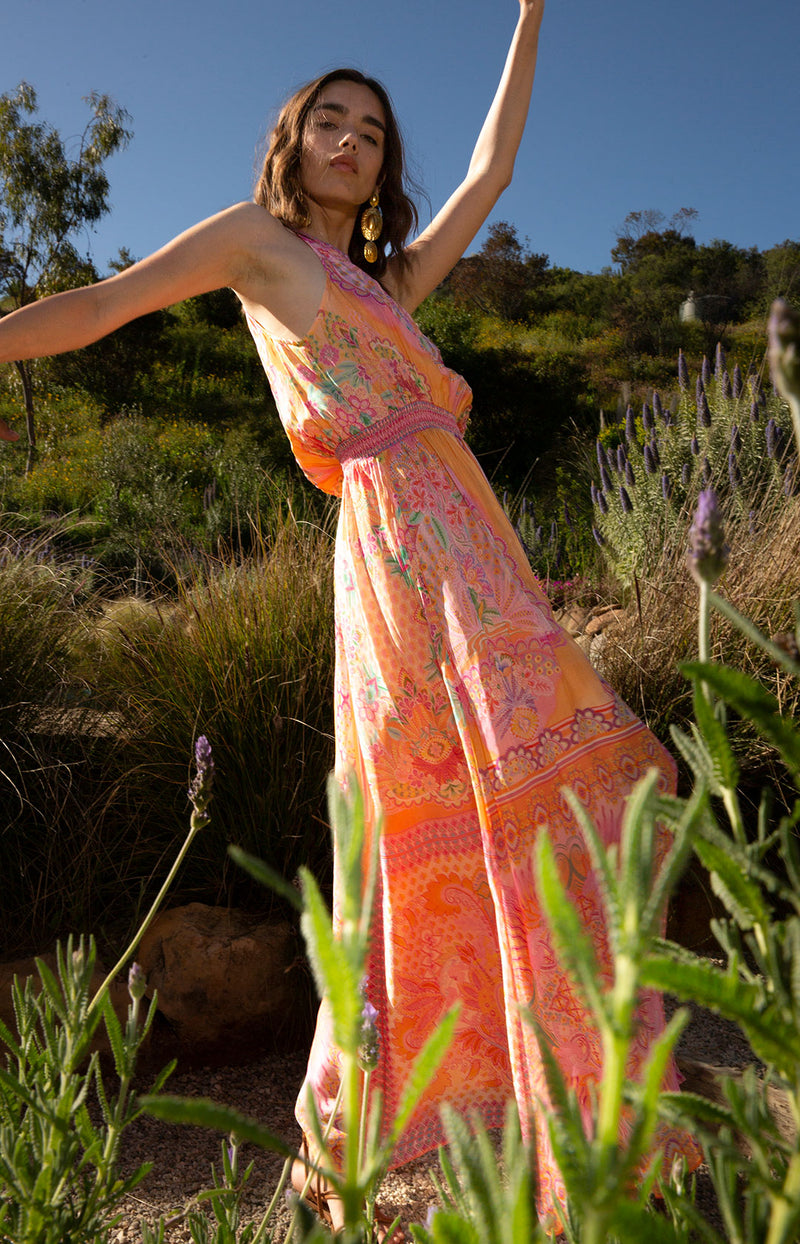 magnolia maxi dress Magnolia Maxi Dress Orange / L