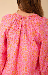 Arianna Eyelet Top, color_pink
