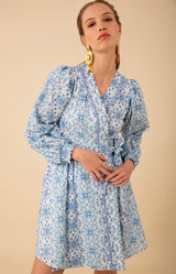 Kehlani Eyelet Wrap Dress, color_blue