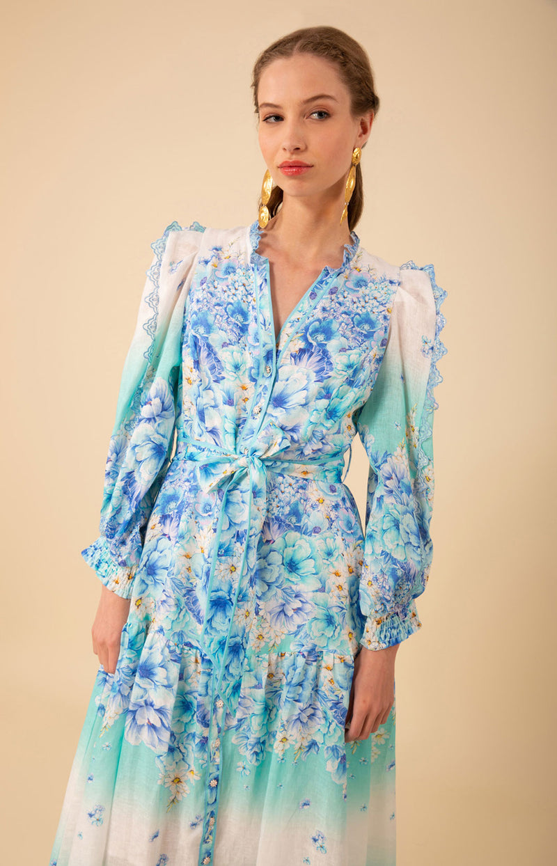 Valerie Linen Maxi Dress, color_blue