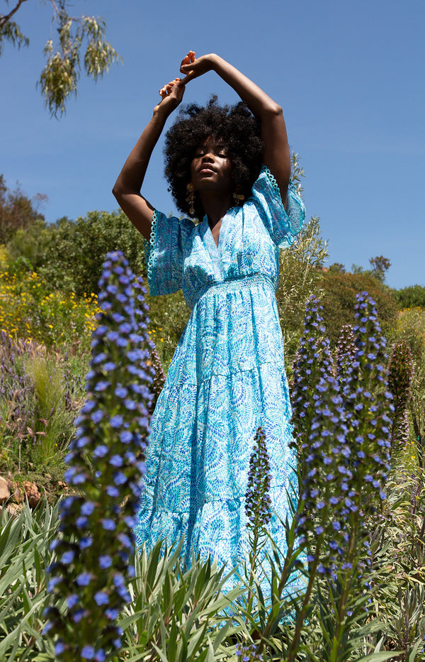 Kylie Linen Maxi Dress, color_blue