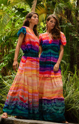 Alexandra Maxi Dress, color_coral