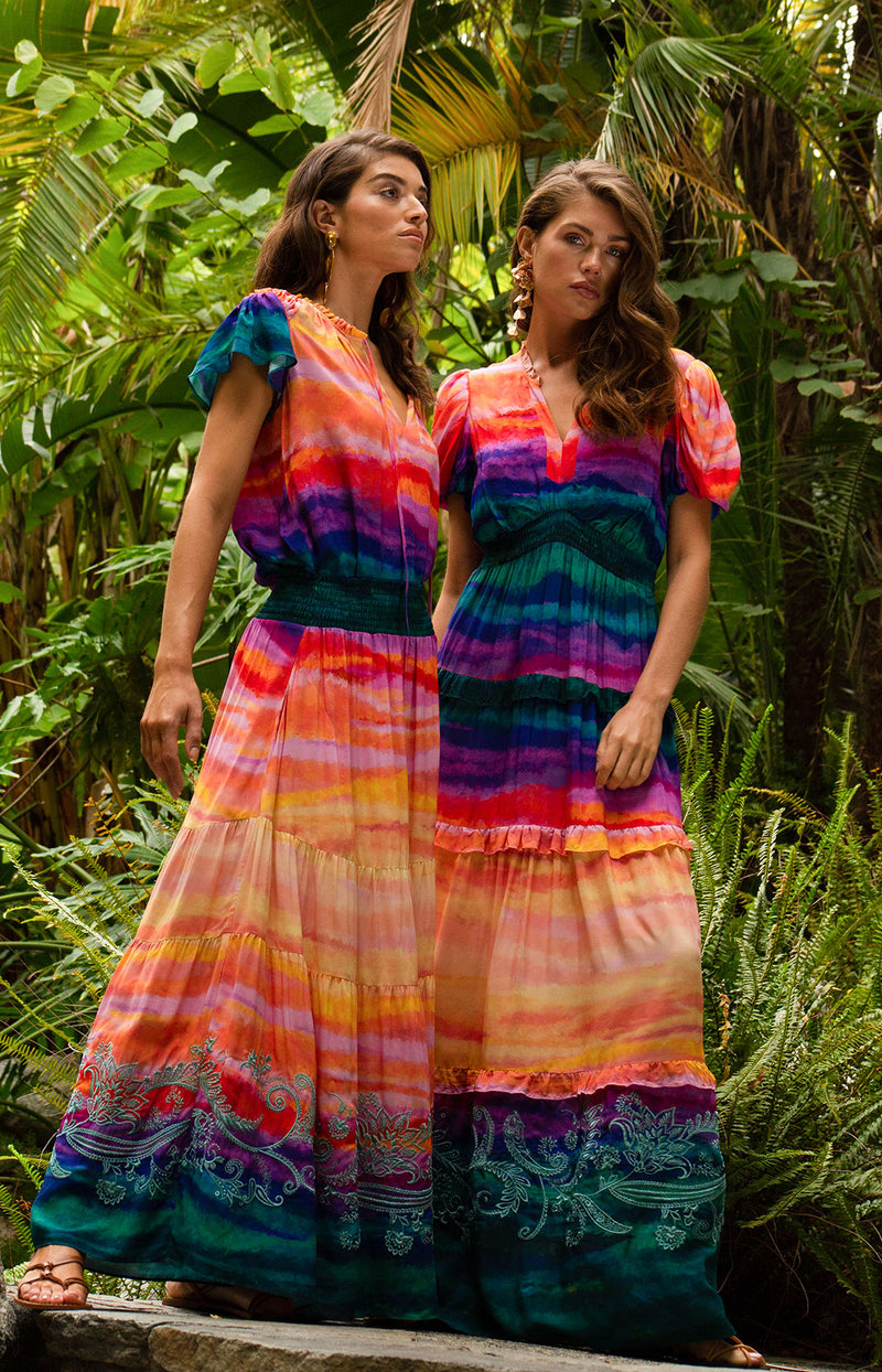 Alexandra Maxi Dress Coral / XS Alexandra Maxi Dress Coral / XS