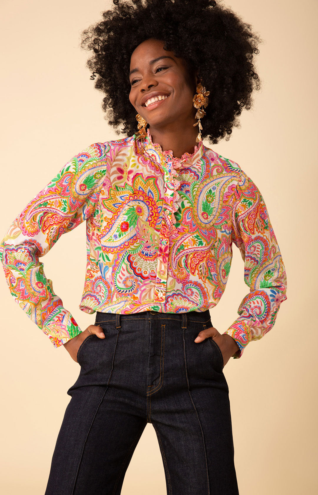 Molly Silk Top