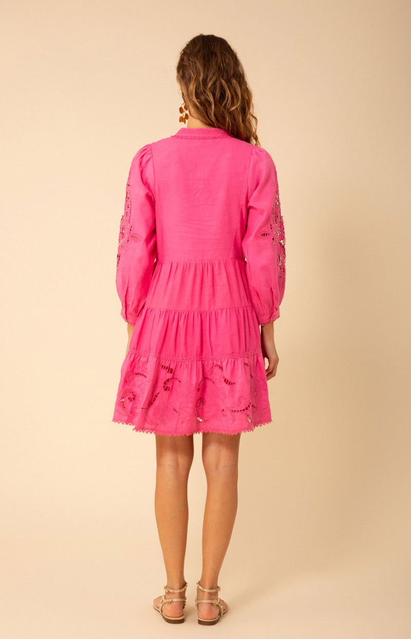 Aubree Dress Fuchsia / XS