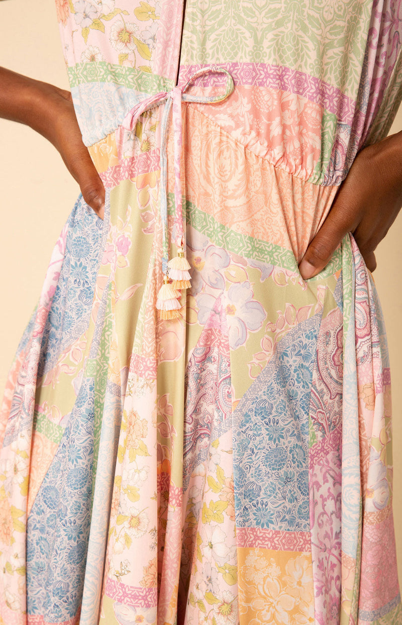 Journee Jersey Dress, color_peach