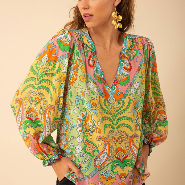 Leila Silk Top