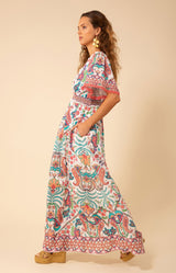 Elsie Linen Maxi Dress, color_ivory