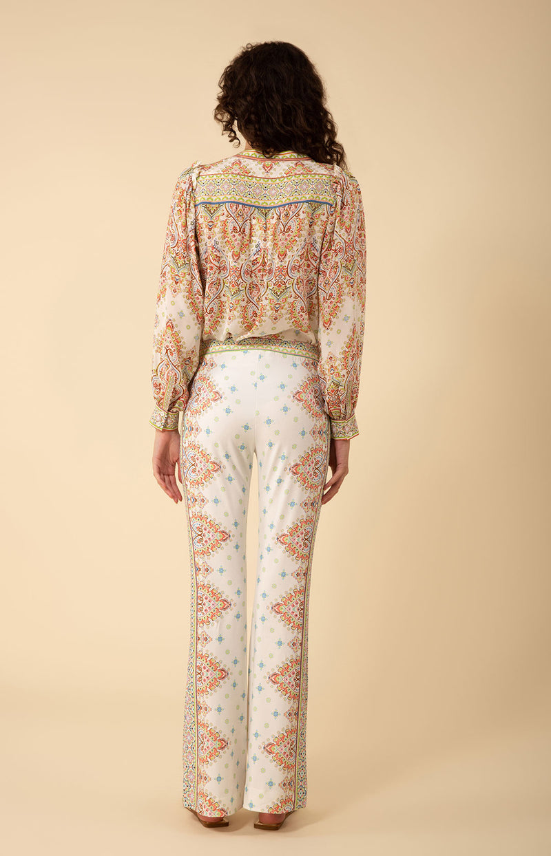 Harlow Jersey Pant, color_ivory
