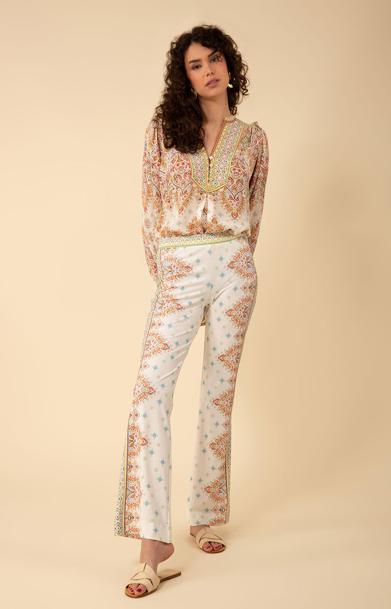 Harlow Jersey Pant, color_ivory
