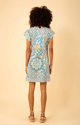 Dakota Jersey Dress, color_turquoise