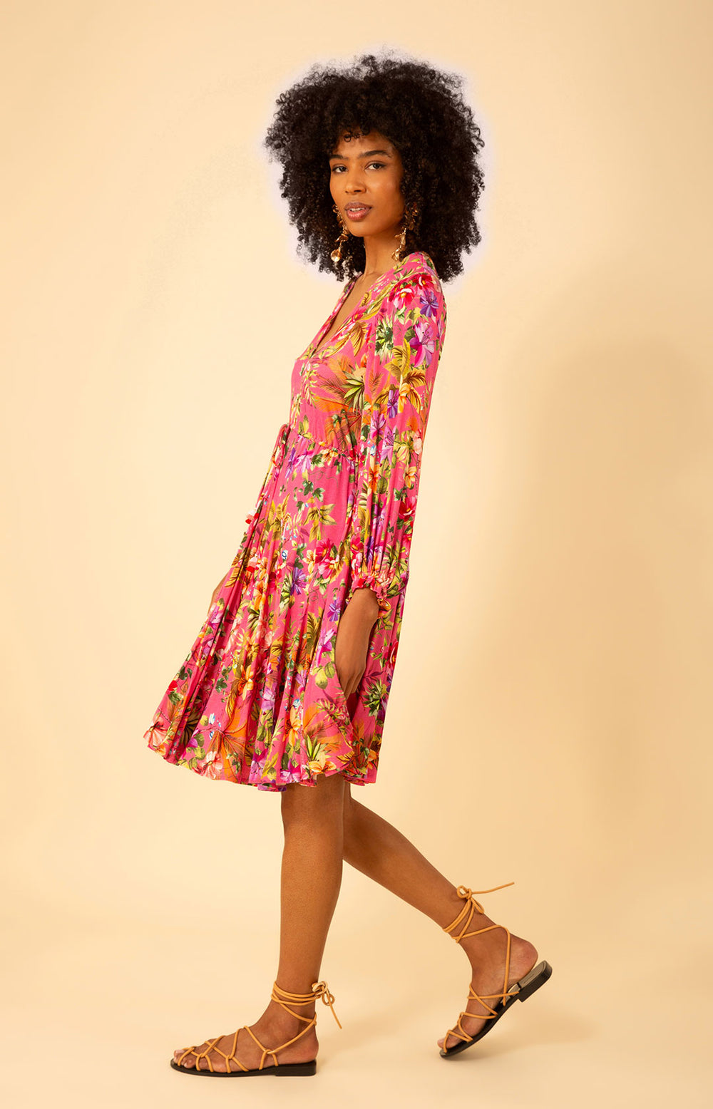 Hale Bob Women's Trinity Jersey Dress - Pink - Casual dresses Hale Bob Women's Trinity Jersey Dress - Pink - Casual dresses